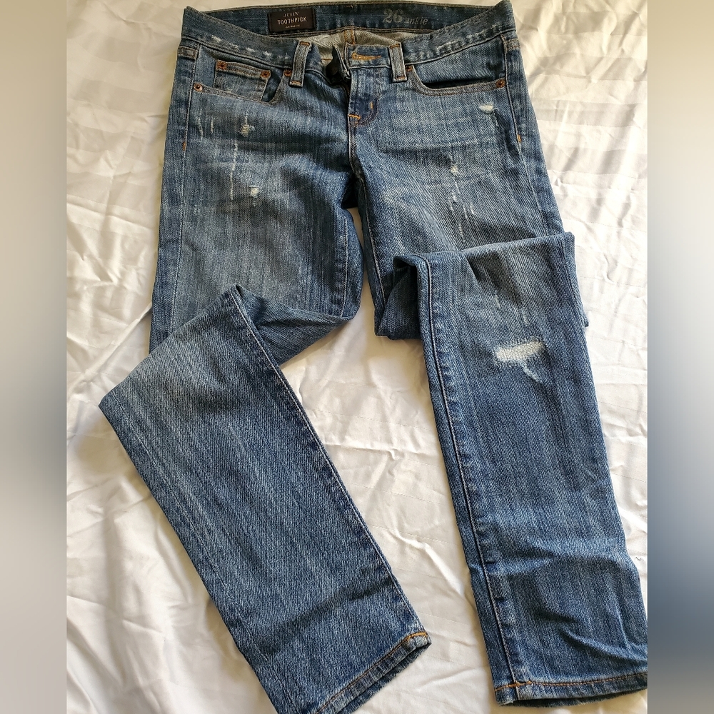 J.Crew Toothpick Denim